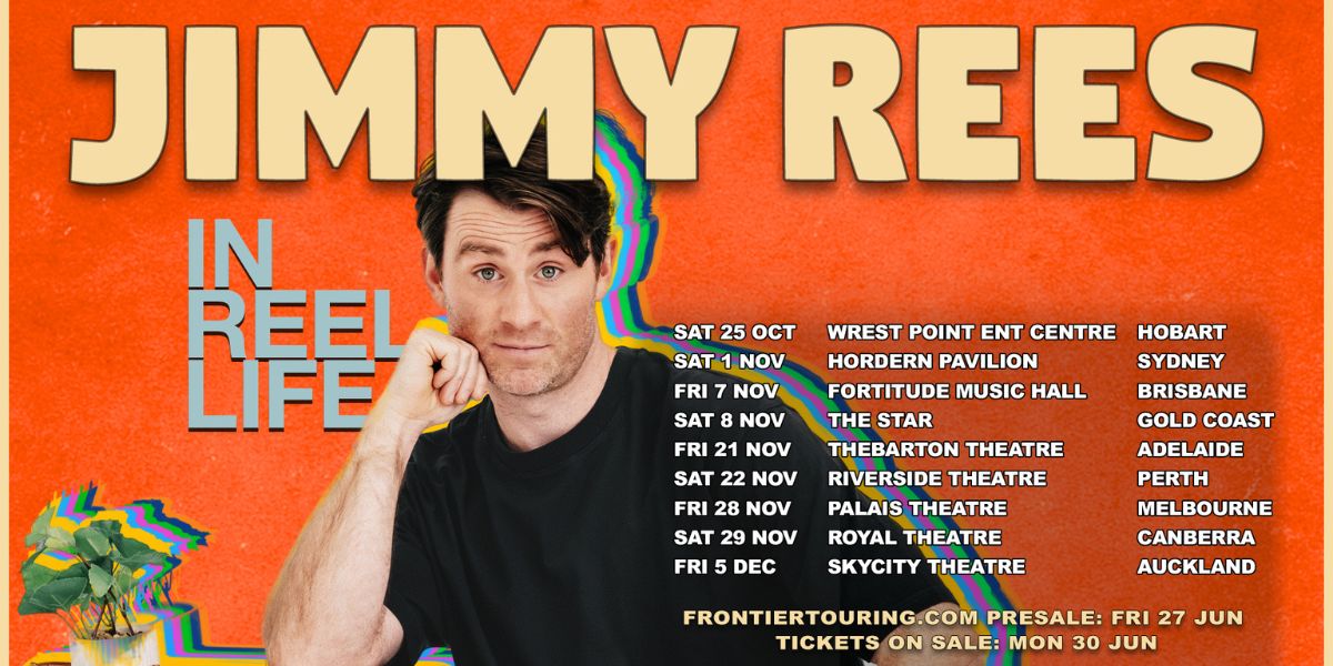 Jimmy Rees Announces Australia & NZ Tour for 2025 - K ROCK 95.5