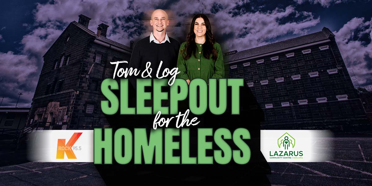 Tom & Log sleepout for the Homeless