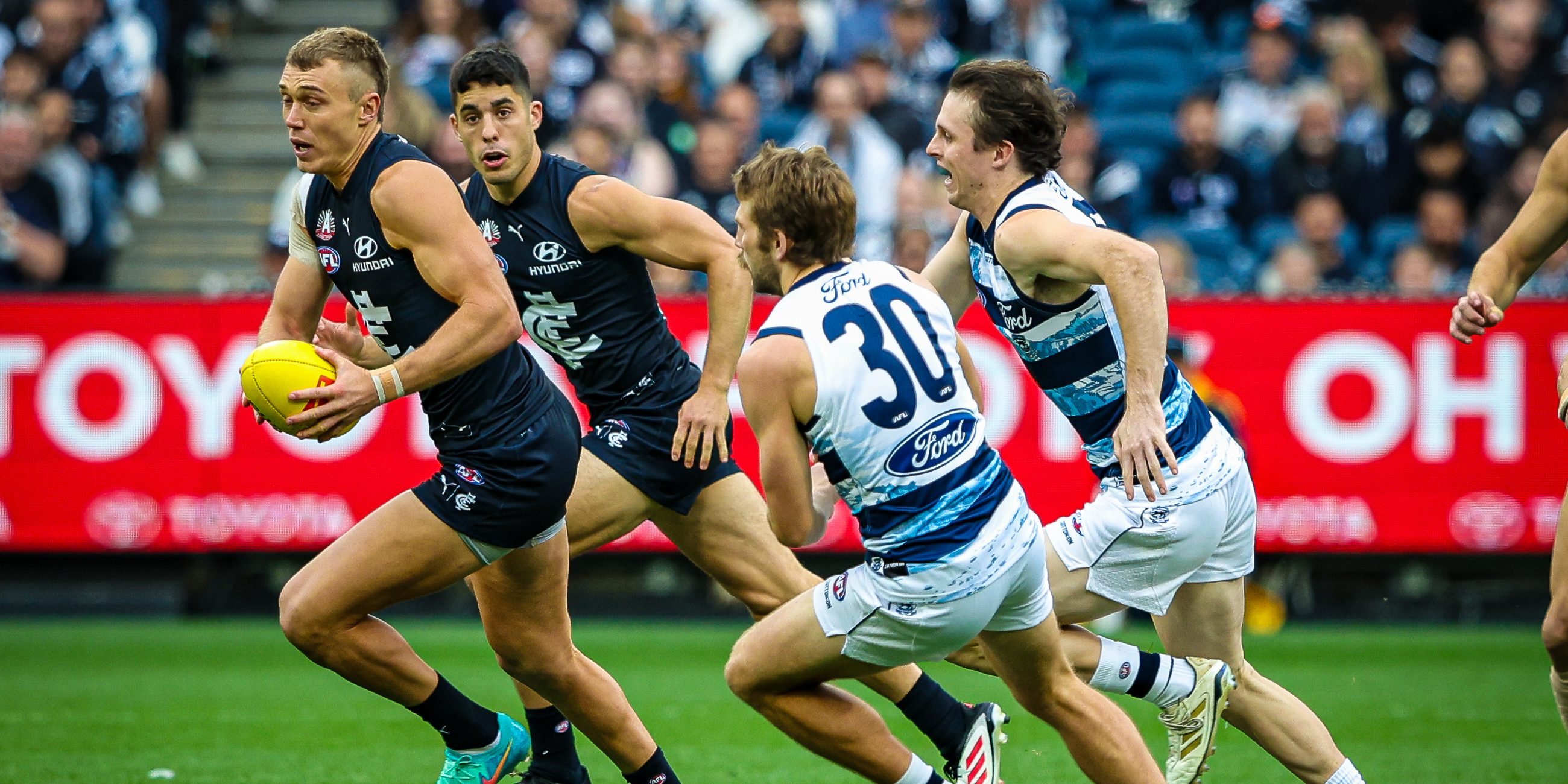Cats welcome Blues back to GMHBA Stadium