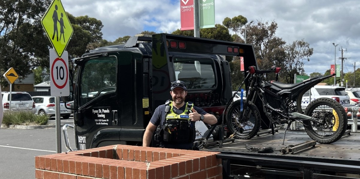 Teen's motorbike impounded